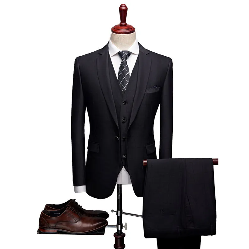 Anzug Blazer Hohe Qualität Mens Herren Anzüge Asiatische