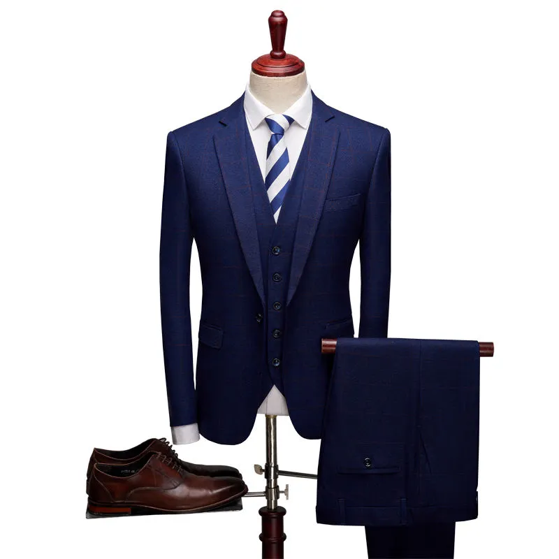 Anzug Blazer Hohe Qualität Mens Herren Anzüge Asiatische