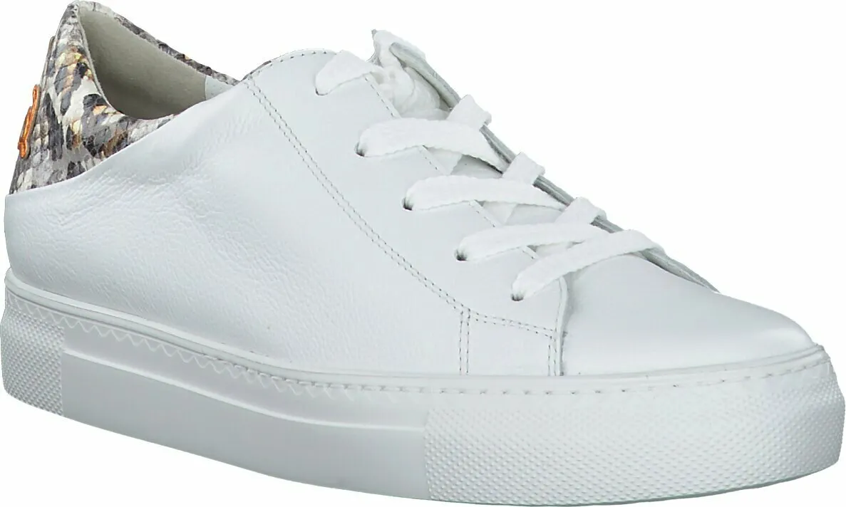 Damen-Sneaker aus Leder 101781819670 (Weiß/Bunt)