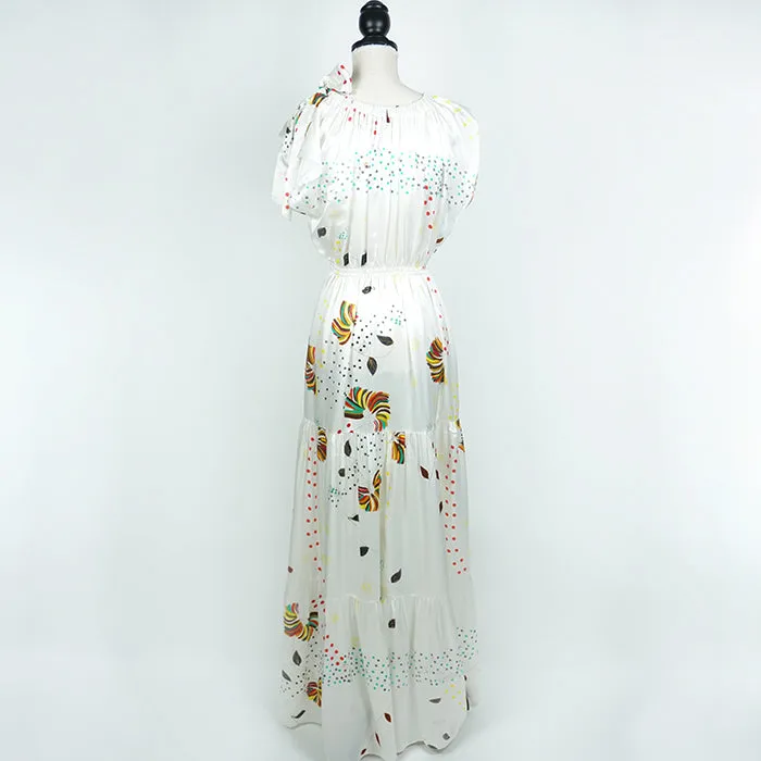 SOLER Malta Bow-Tie Maxi Dress